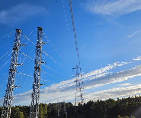 Bild fran projektet 400 kV UL24 Vietas – Ritsem